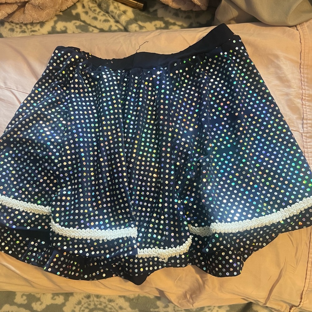 Sparkly Mini Skirt with rhinestones. Brand new, never worn!!F